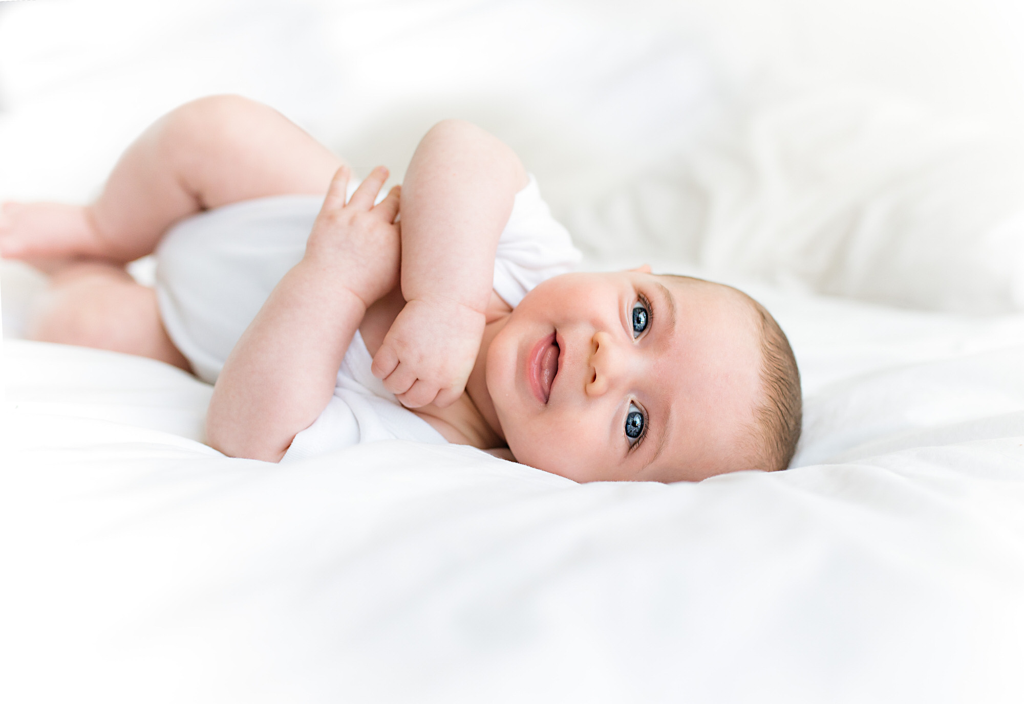 baby photographer in Barnsley, 4 month old