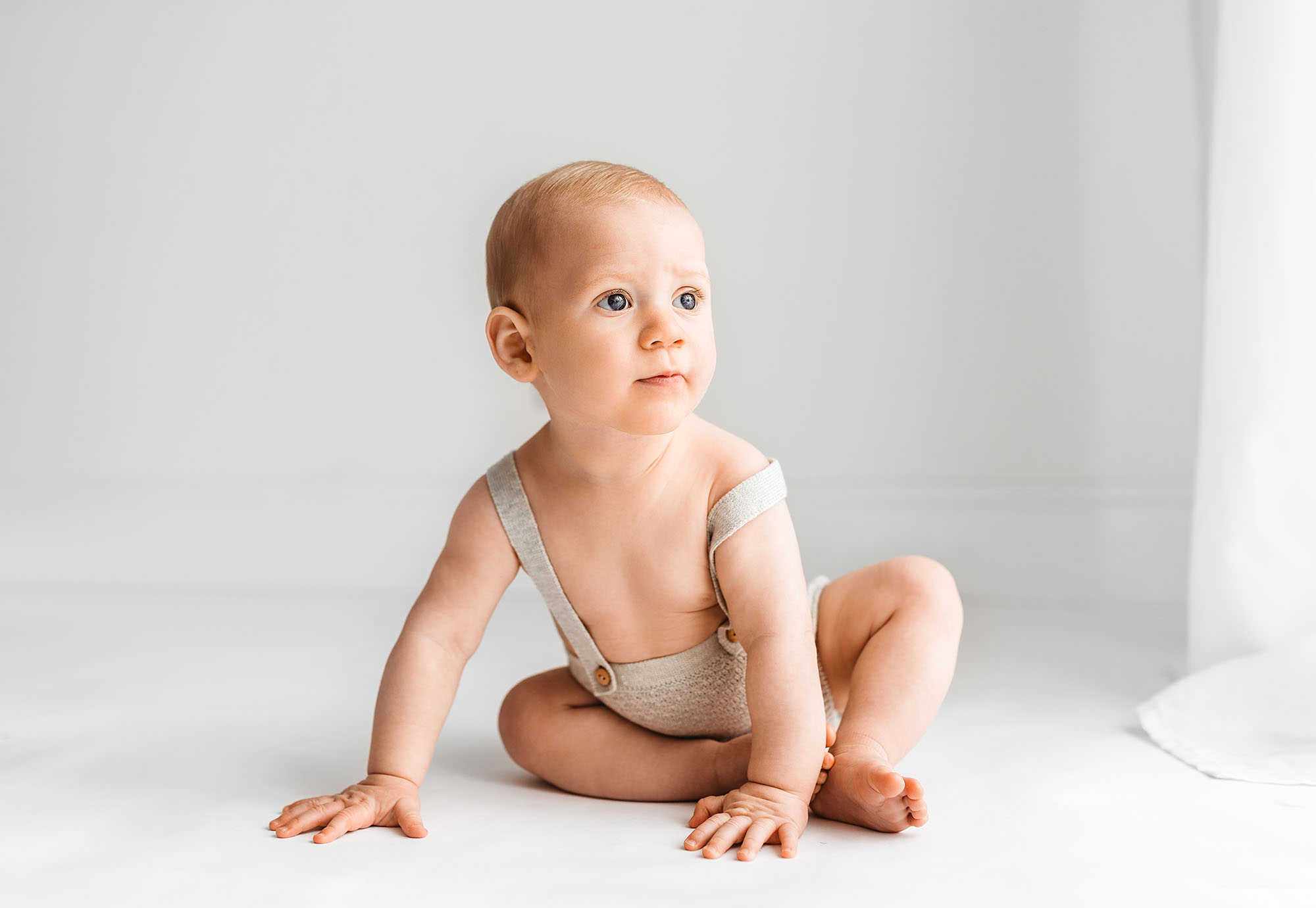 Baby photography session at a Barnsley studio 