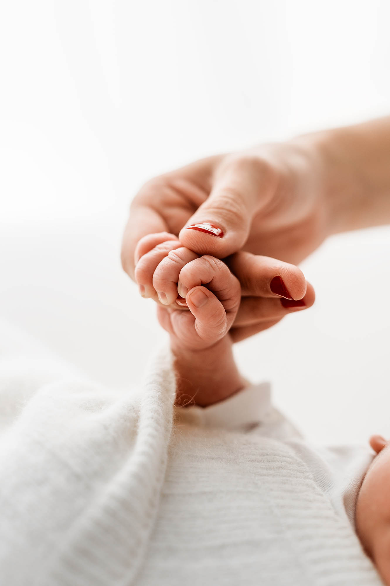 Baby hand details at Barnsley Newborn Photographer